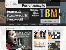 Tablet Screenshot of flt.edu.br